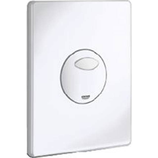Grohe Skate Pneumatic WC Wall Dual Flush Plate - Matt Chrome