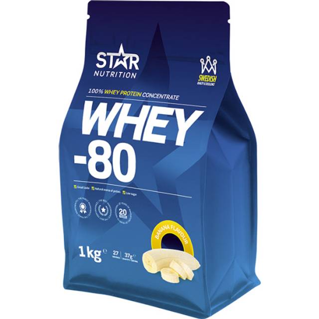 Whey-80, 1 kg, Banana