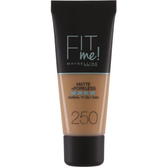 Maybelline New York Fit Me Matte + Poreless Foundation 250 Sun Beige
