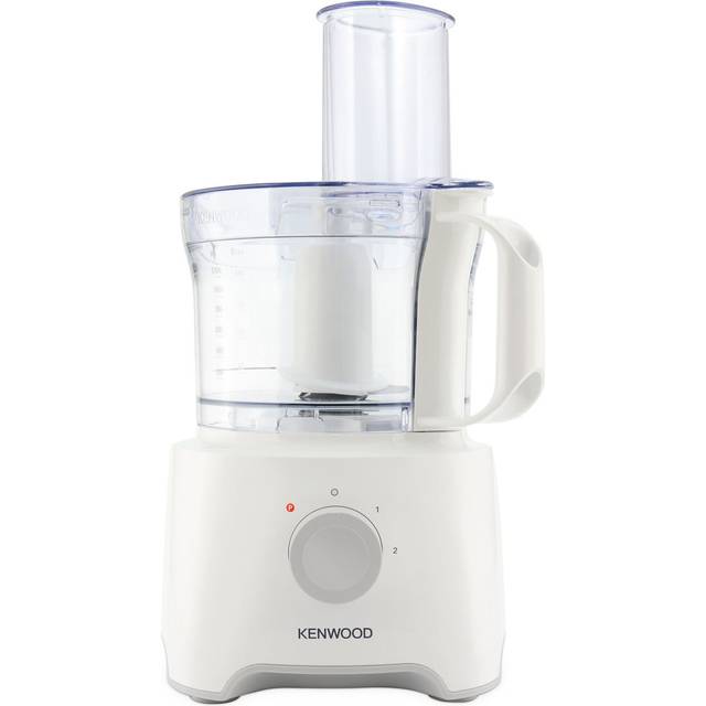 Kenwood multipro go super compact food processor, 650w 1.3l, grey