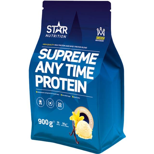 Star Nutrition Supreme Any Time Protein, 900 g (Vanilla Cream)