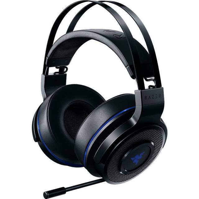 Razer Thresher Ultimate For Ps4: Dolby 7.1 Surround Sound - Lag-Free Wireless Connection - Retractable Digital Microphone - Base Station Wireless...