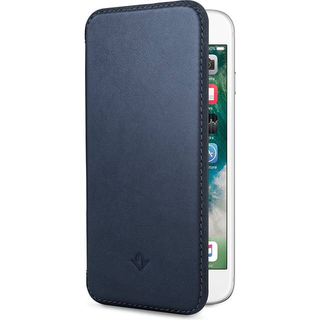 Twelve South SurfacePad ultratunn läderfolie (med ställfunktion, lämplig för Apple iPhone 6/6s Plus) vit
