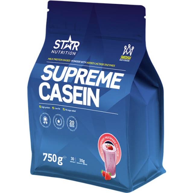 Star Nutrition Supreme Casein Strawberry Milkshake 750g