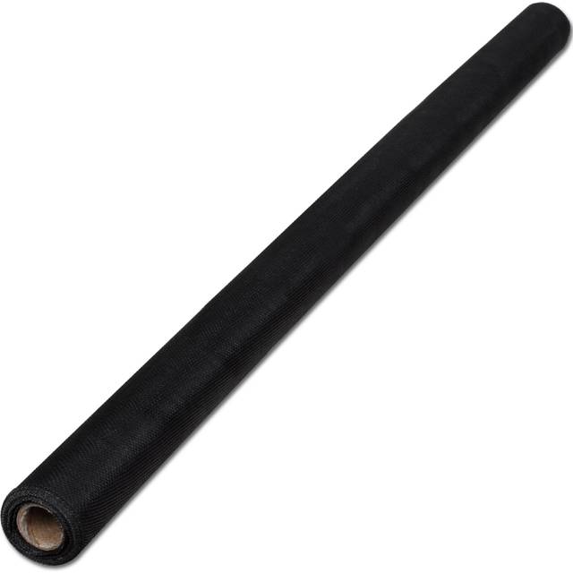 vidaXL Mesh Screen Fiberglass 100x1000 cm Black