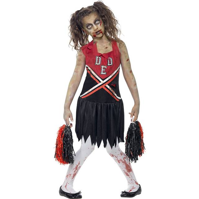 (Medium) Kids Zombie Cheerleader Costume | Halloween