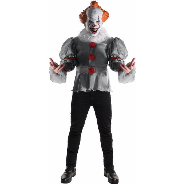 (Extra Large) Official Rubies 820859XL Mens Deluxe IT Extra Large Adult Costumes Pennywise