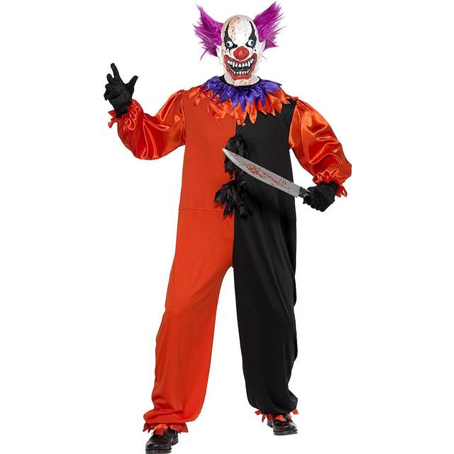 Cirque Sinister Scary Bo Bo the Clown Costume, - Small