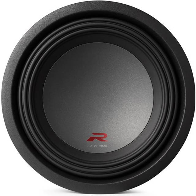 Alpine RW10D2 2250W Dual 2 Ohms Voice Coil Subwoofer, 25 cm