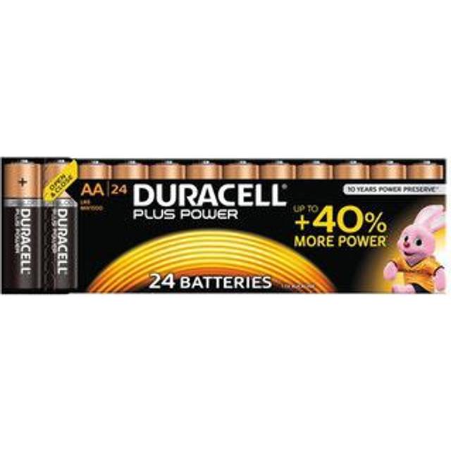Duracell Plus AA LR6 Batteries Bulk | 20 Pack