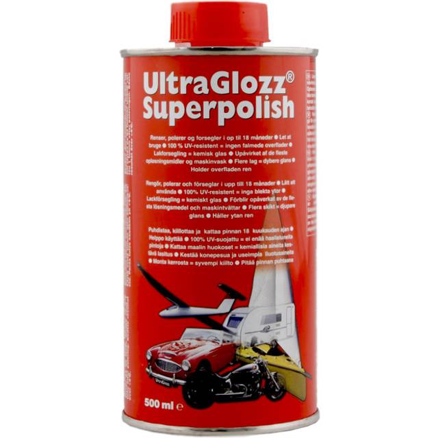 Båtpolish med vax UltraGlozz Superpolish, 500 ml