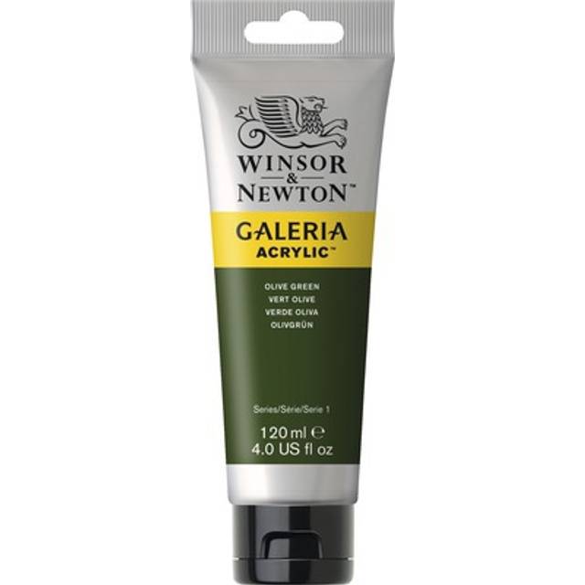 Akrylfärg W&N Galeria Nr 447 Olivfärgad 120Ml