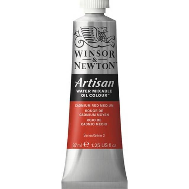 Winsor and Newton 37ml Artisan Mixable Oil Paint - Cadmium Medium Red - Winsor & Newton
