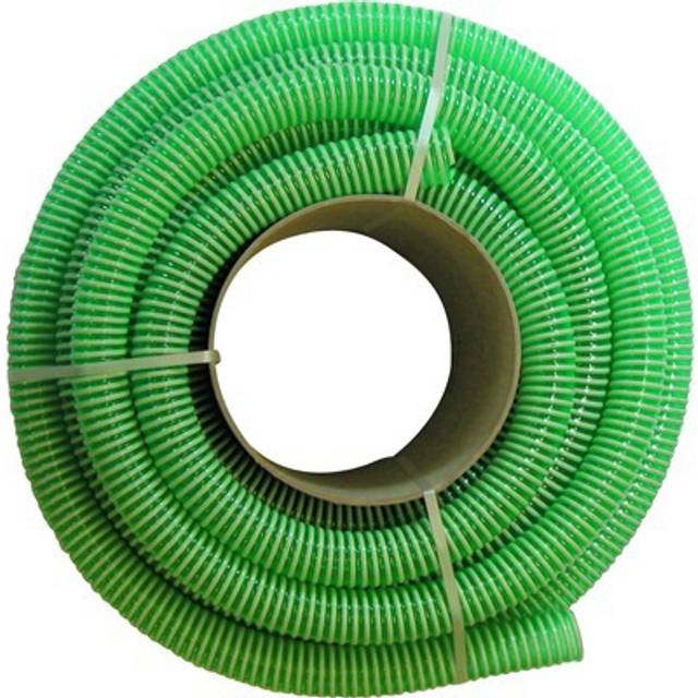 Hozelock Spiralsaugschlauch Ø32 mm 169992 Metervara Grön, Vit Spiral-trädgårdsslang