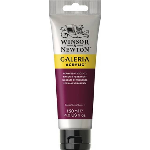 Winsor & Newton Galeria Acrylic Paint 120ml Tube Permanent Magenta - Pink