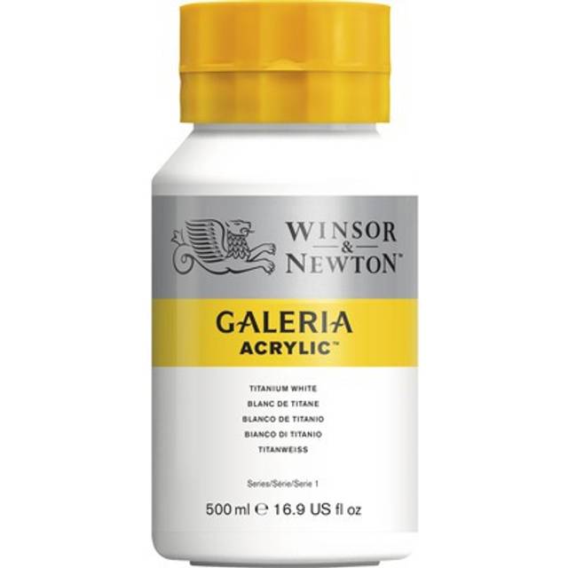 Winsor & Newton Galeria Acrylic Paint 500ml Titanium White