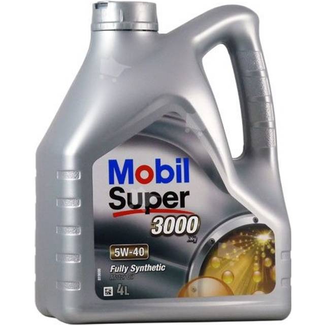 Mobil Super 3000 X1 5W-40 Motorolja Dunk 4 l - Motorolja - Volvo - VW - Toyota - Audi - Renault - Skoda - Saab - Mercedes