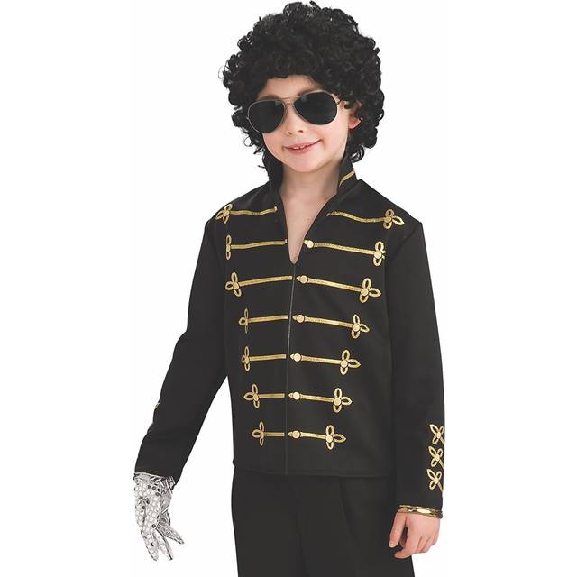 (M) Michael Jackson Black Military Jacket Child