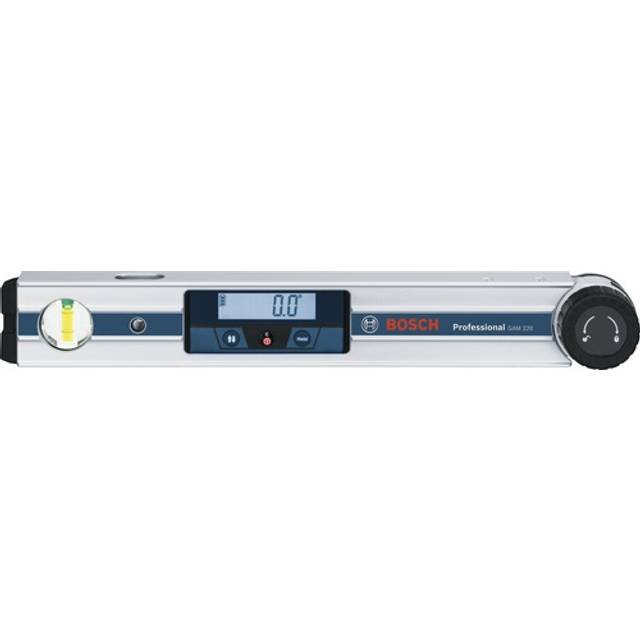 Bosch Professional Digital Vinkelmätare GAM 220 (mätintervall: 0–220°, armens längd: 40⁪ cm)
