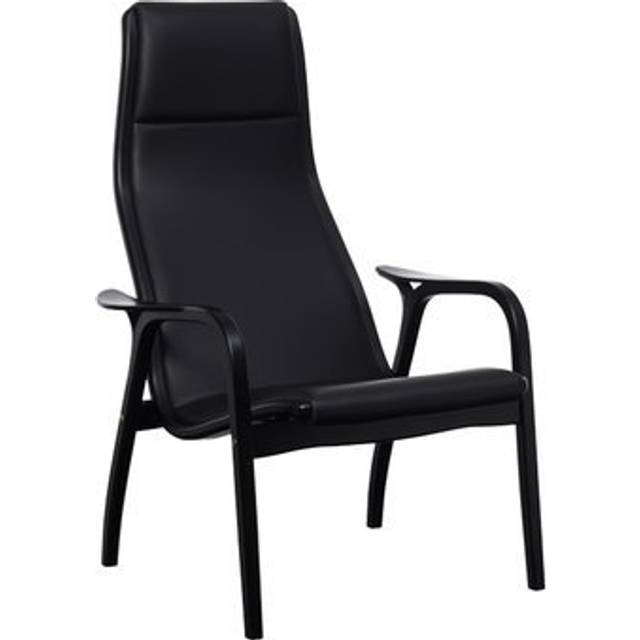 Lamino Fåtölj Bok Svartbetsad - Nordic Skinn 99008