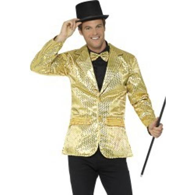 Smiffy's 21163xl Sequin Men's Jacket (x-large) -  adults sequin jacket stag night circus ringmaster fancy dress accessory