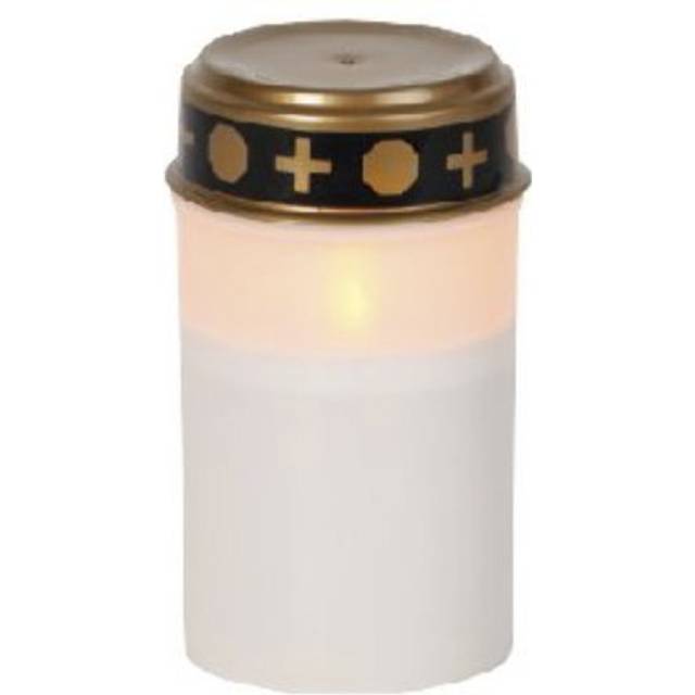 Star Trading - LED Gravljus Serene - Batteriljus - Vit