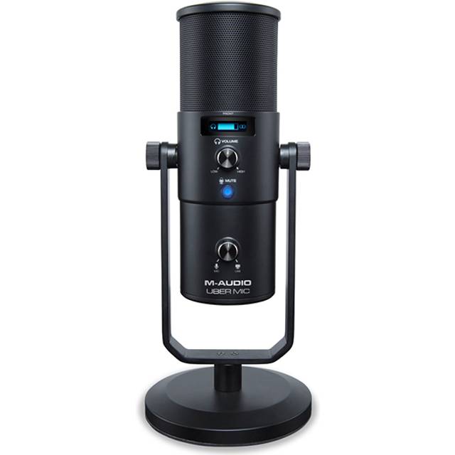 M-Audio Uber Mic Professional USB Recording Microphone With Headphone Output