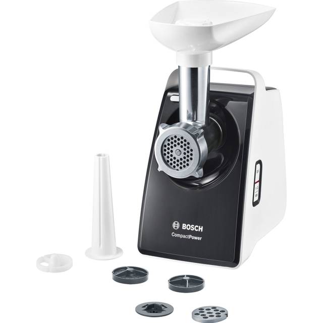 Bosch MFW3612A köttkvarn 500 W Svart, Vit