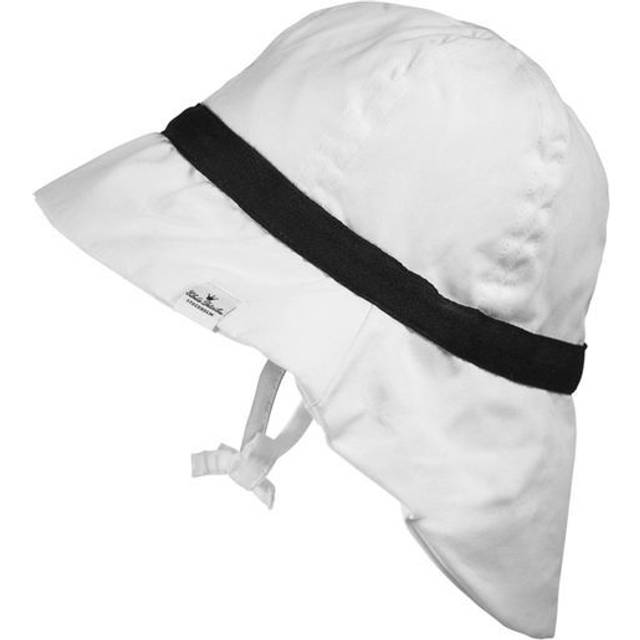 ELODIE DETAILS Sun Hat - Precious Preppy |Vit |0-6MONTHS