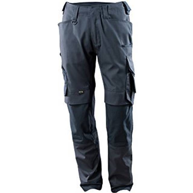 Mascot 15079-010 Hardwear Trousers with Kneepad Pockets - White - L32W28.5