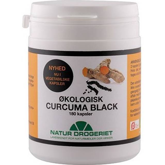 Natur Drogeriet Curcuma Black Eko - 180 Kapslar