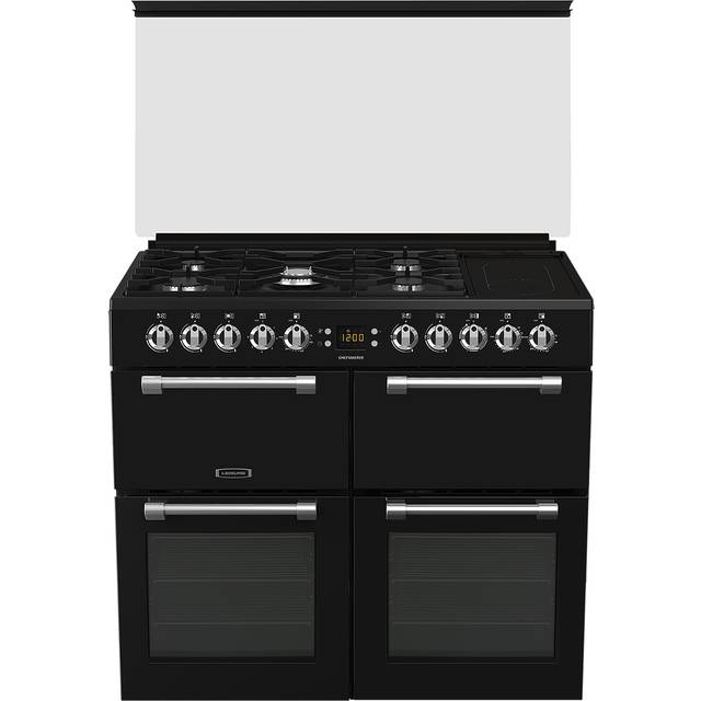 Leisure Chefmaster CC100F521K 100cm Dual Fuel Range Cooker - Black - A/A/A Rated