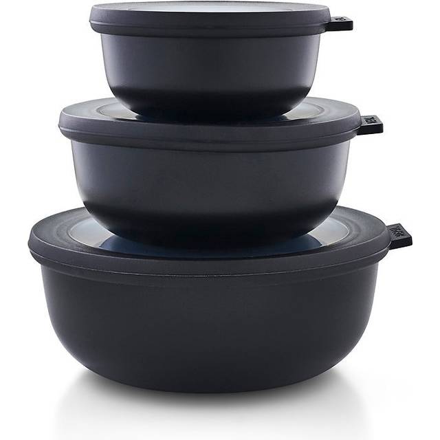 Rosti Mepal Cirqula Multi Bowl 3 Piece Set Small, Nordic White