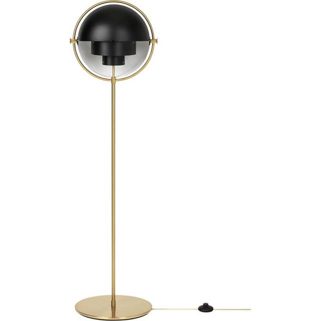 GUBI Multi-Lite Golvlampa Krom