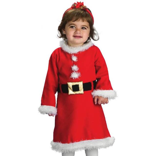 Santa Girl Costume Infant 6-12 Mos