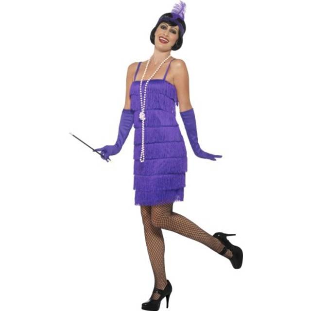 Flapper Costume, Purple, - XXLarge