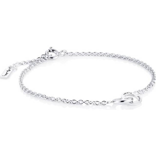 Efva Attling Mini Twosome Bracelet 17/19 CM - SILVER