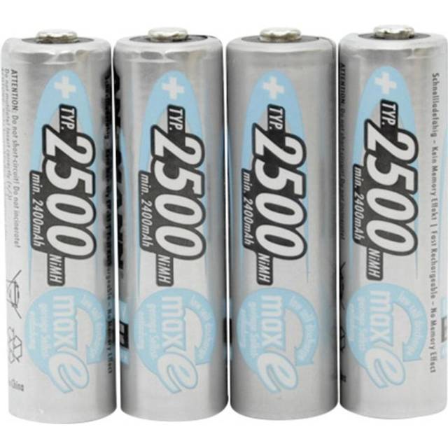 Ansmann 4 x AA 2500mAh-Max e Batteries