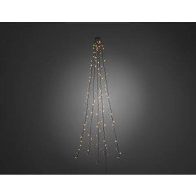 Julgransbelysning Grön/Amber 150 LED Konstsmide