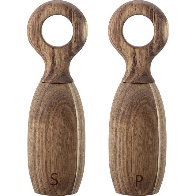 Bloomingville Bloomingville salt and pepper shaker wooden 21 cm