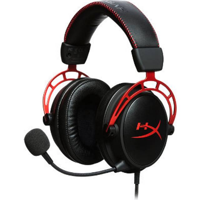 HyperX Cloud Alpha gamingheadset, rött