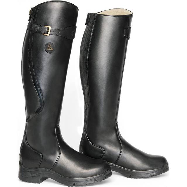 Women's leather riding boots Mountain Horse Snowy River Regular Regular - Marron
