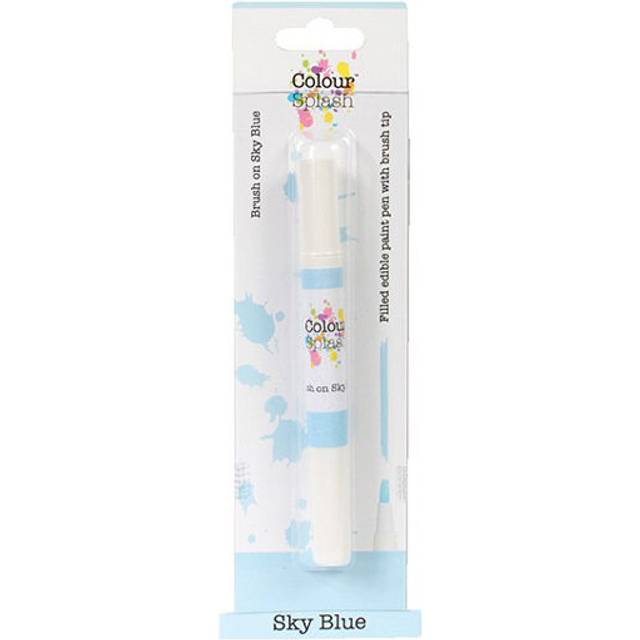 COLOUR SPLASH Edible Food Colouring Pen, Dual Tip Icing Pens, Food-Safe Paint Markers for Writing Messages & Drawing on Cakes & Cupcakes, Colourful &