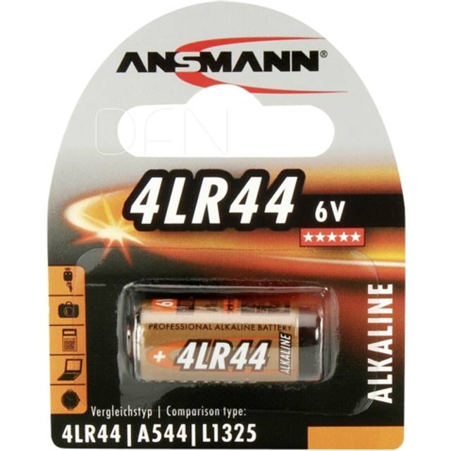 Ansmann 4LR44 6V Alkaline Coin Cell Battery
