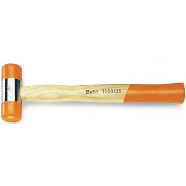 Beta Soft Face Hammers, Wooden Shafts - 1390 - 28mm Face Size- 013900028