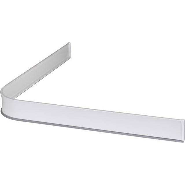 Duschsarg Leijma Stabil Vit 92X92Cm