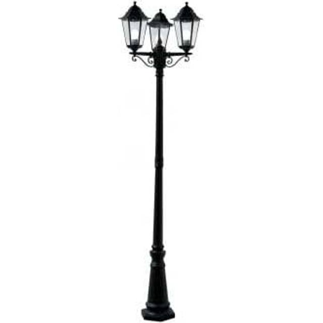 Searchlight 82540BK Alex Outdoor Post Lamp - 3 Light Black Ht 220