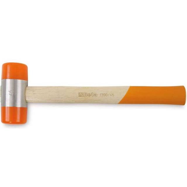 Beta Soft Face Hammers, Wooden Shafts - 1390 - 22mm Face Size- 013900022