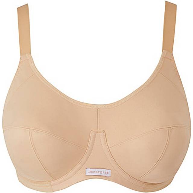 Elomi 8041 Energise U/W full kupa stödjande multiway J krok sport-bh, NAKEN, 80K