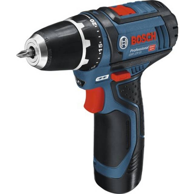 Bosch GSR 12V-15 Professional (2x2.0Ah)